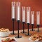Candle Holder Metal Wind Proof Candle Stand For Wedding Christmas Decorative